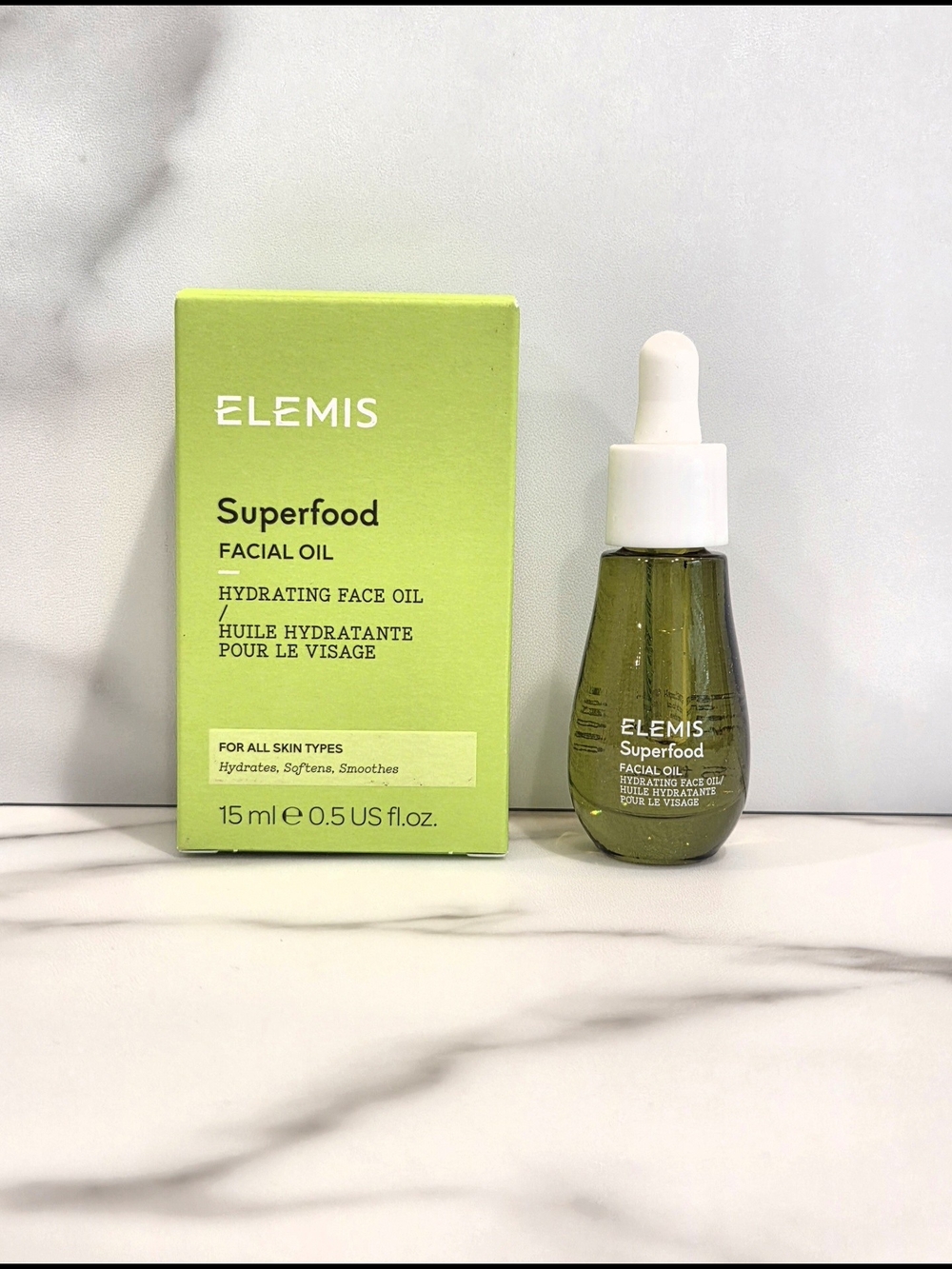 ELEMIS Superfood Facial Oil 15ml Full Sz. - NEW Retail $75